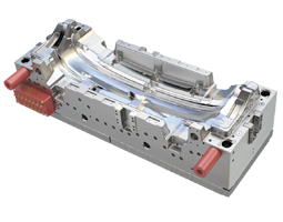 Automobile bumper mould